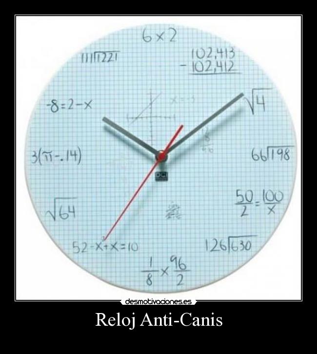 Reloj Anti-Canis - 