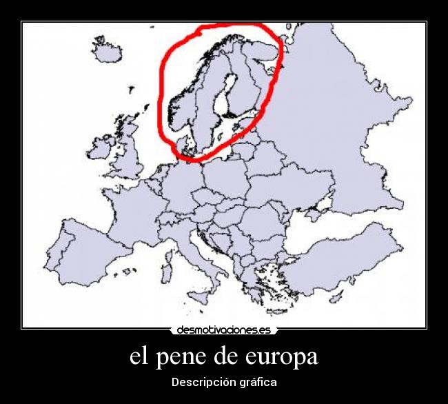 el pene de europa -