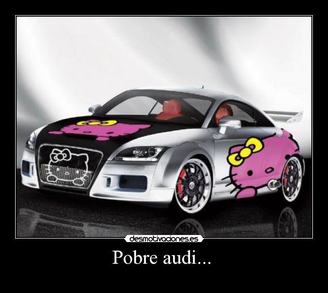 Pobre audi... -