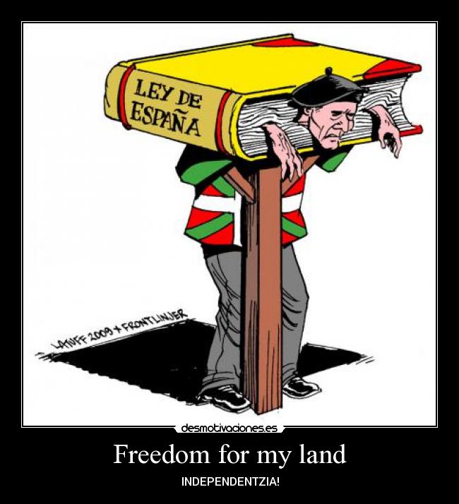 Freedom for my land -