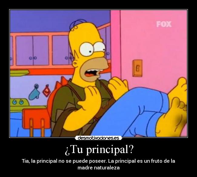 ¿Tu principal? - 