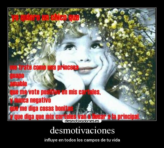 desmotivaciones - influye en todos los campos de tu vida