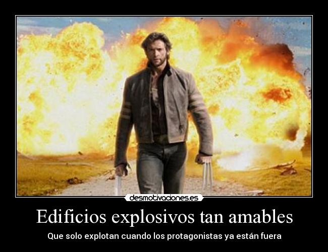 Edificios explosivos tan amables - 