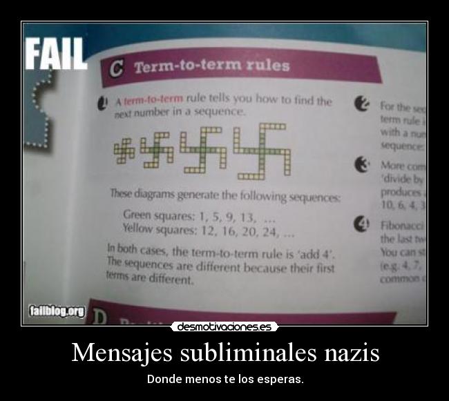 Mensajes subliminales nazis - 