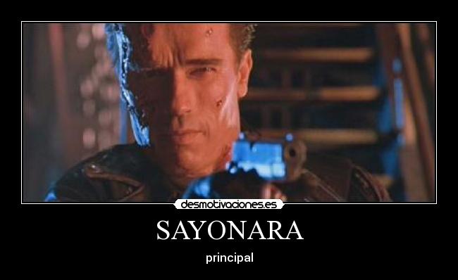 SAYONARA - principal