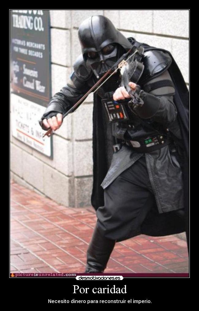 Por caridad -