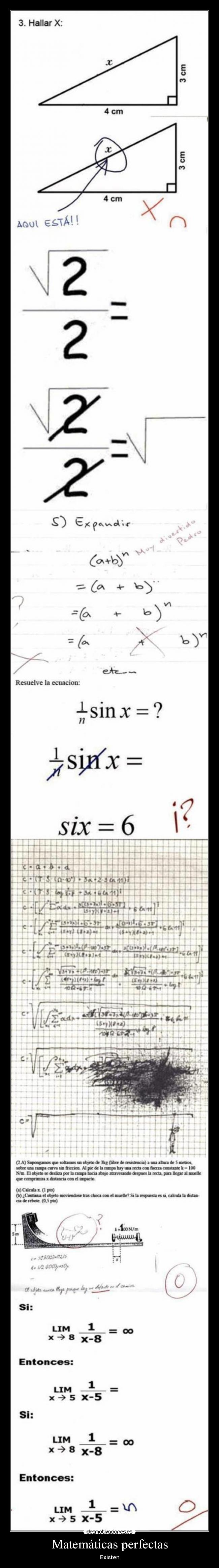 Matemáticas perfectas - 