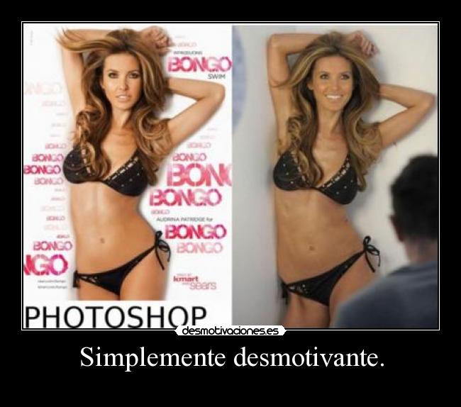 Simplemente desmotivante. - 