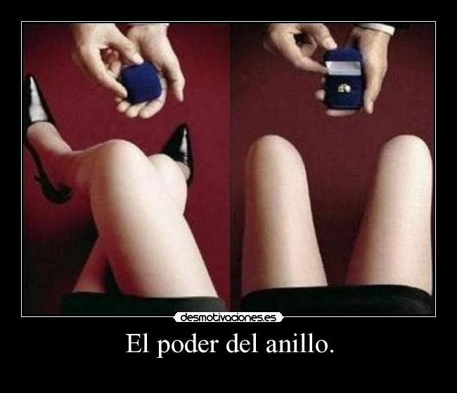 El poder del anillo. -