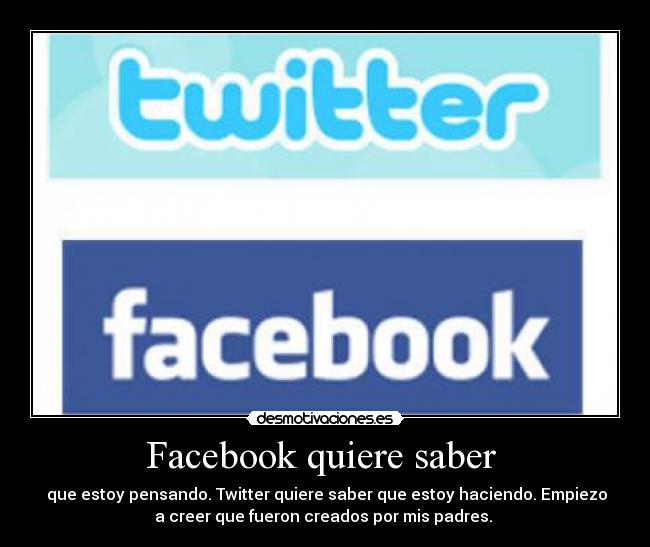 Facebook quiere saber -