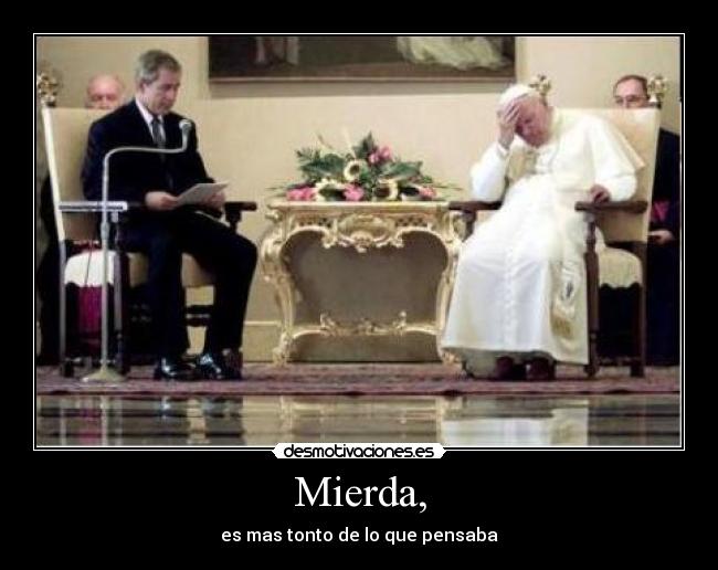 Mierda, - 