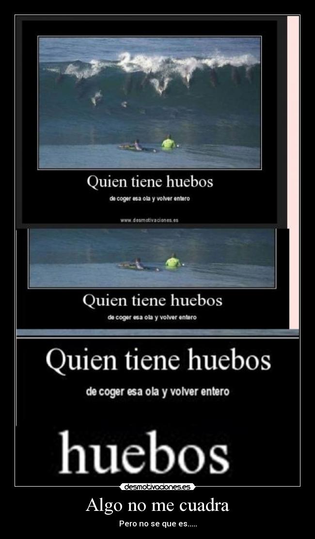 Algo no me cuadra - Pero no se que es.....