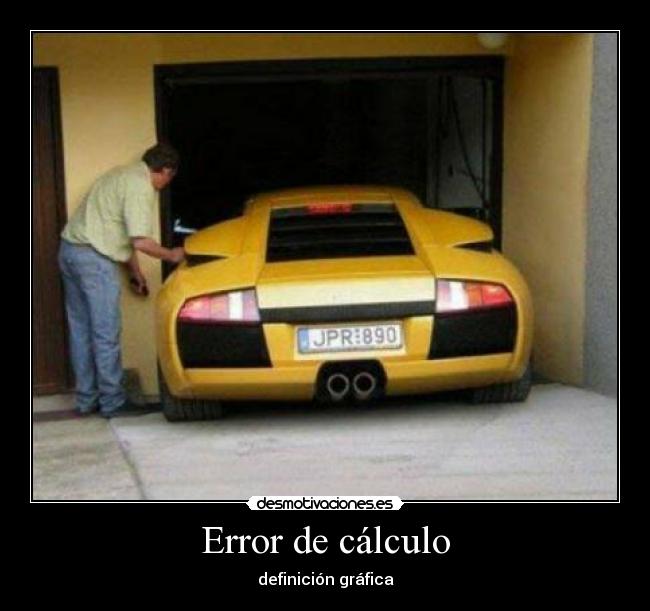 Error de cálculo - definición gráfica