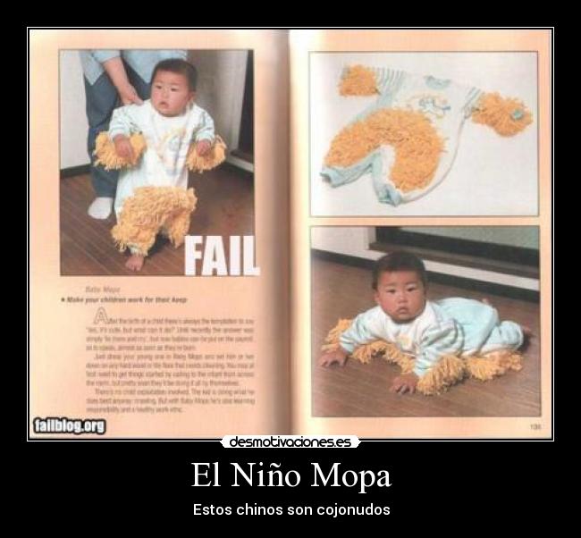 El Niño Mopa - Estos chinos son cojonudos