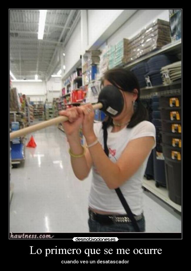 Lo primero que se me ocurre - 