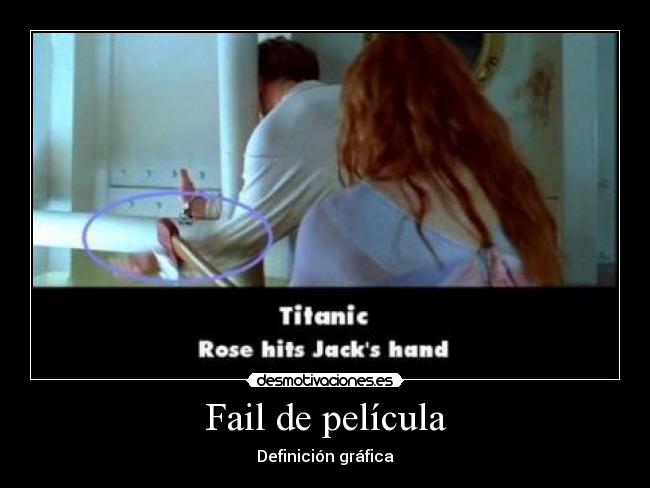 Fail de película - Definición gráfica