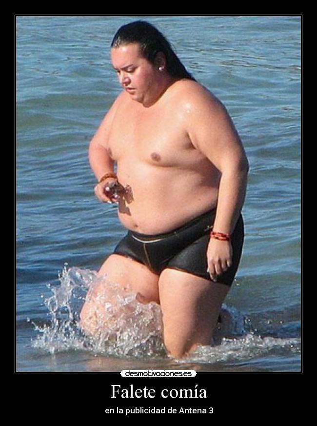 Falete comía -