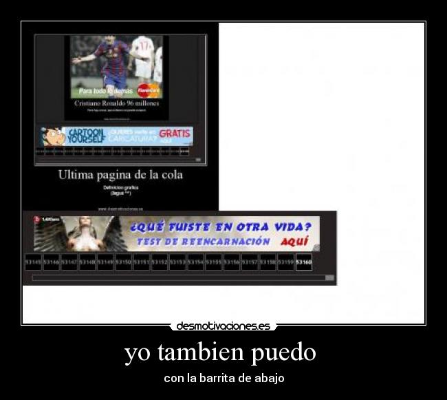 yo tambien puedo  - con la barrita de abajo