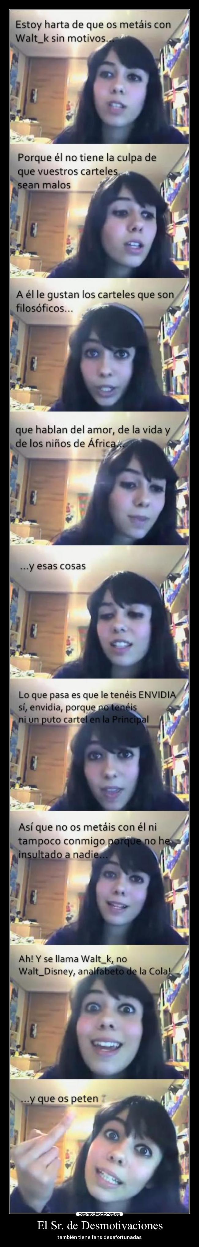 El Sr. de Desmotivaciones - también tiene fans desafortunadas