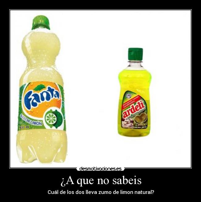 carteles zumo de limon natural desmotivaciones