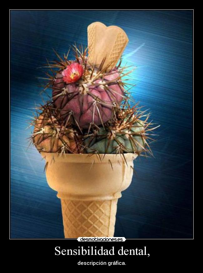Sensibilidad dental, - descripción gráfica.