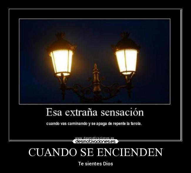 carteles farolas desmotivaciones