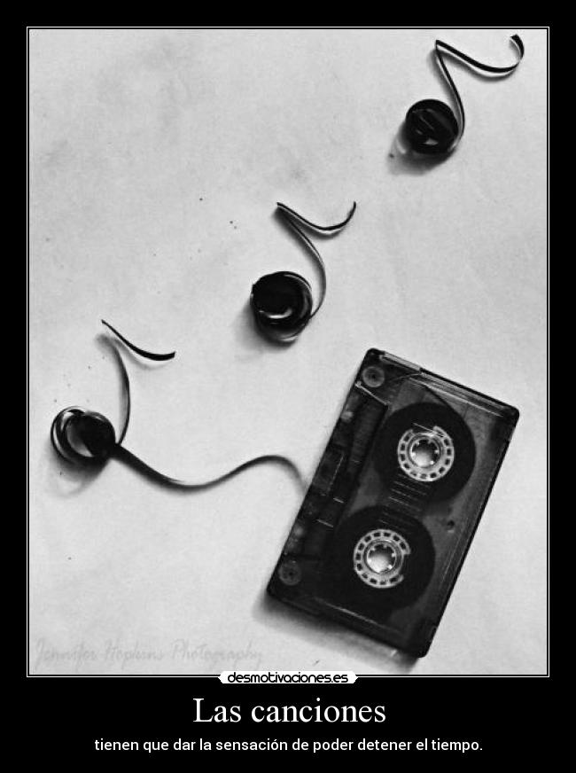 Las canciones -
