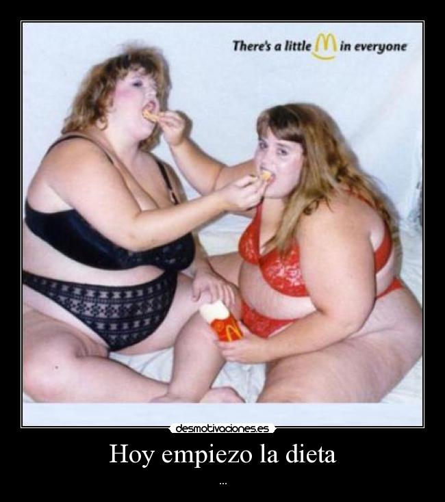 Hoy empiezo la dieta -