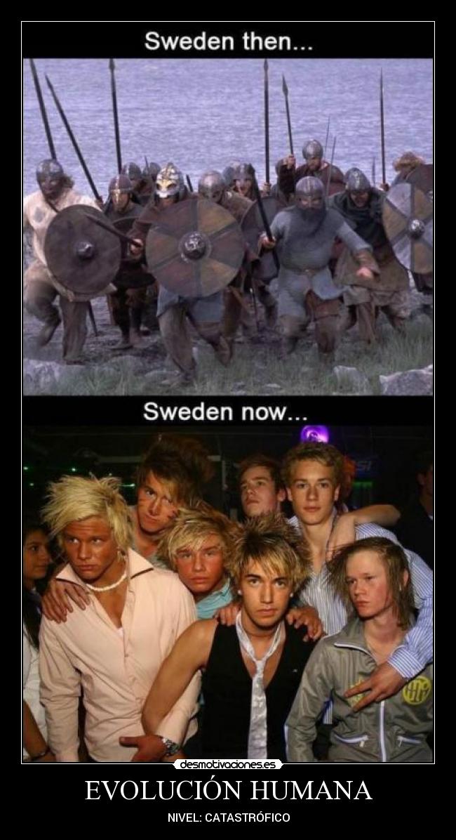 EVOLUCIÓN HUMANA - NIVEL: CATASTRÓFICO