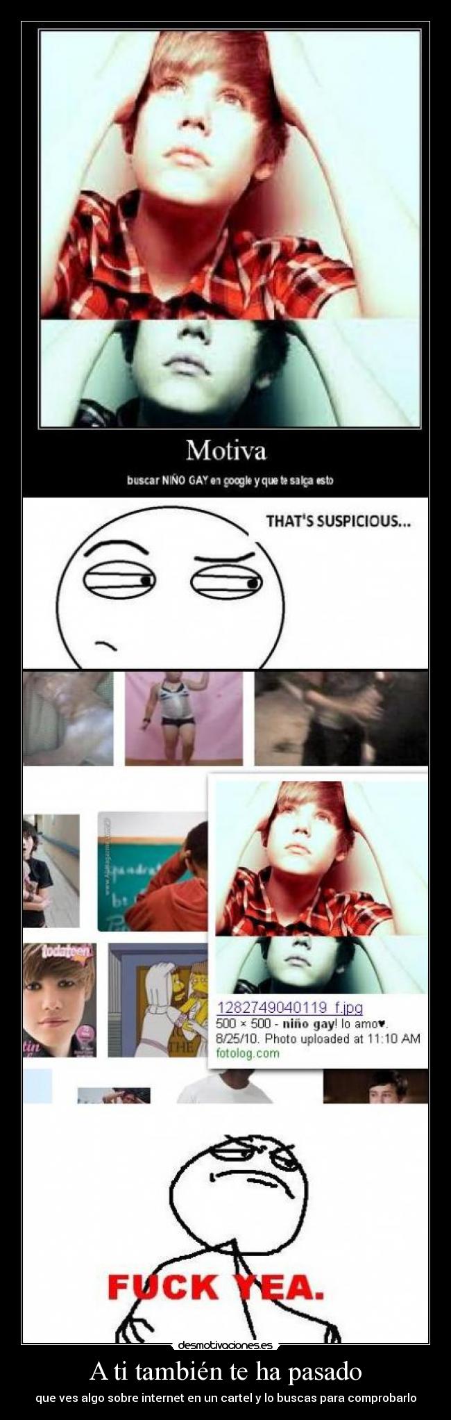 A ti también te ha pasado - que ves algo sobre internet en un cartel y lo buscas para comprobarlo