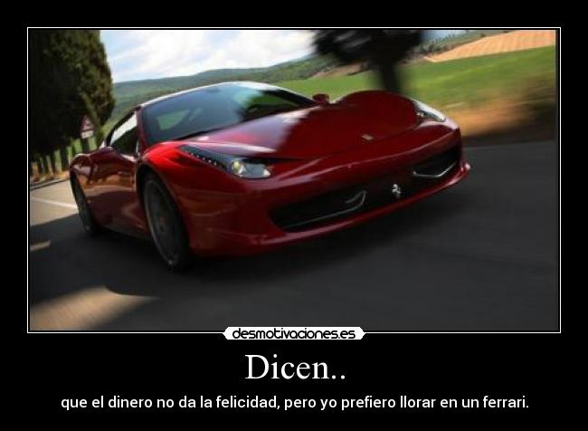 Dicen.. -