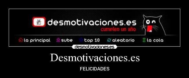 Desmotivaciones.es - FELICIDADES