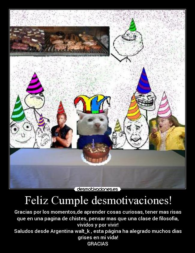 Feliz Cumple desmotivaciones! - 
