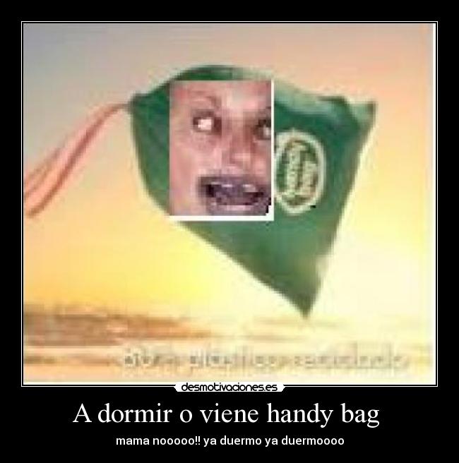A dormir o viene handy bag  - 