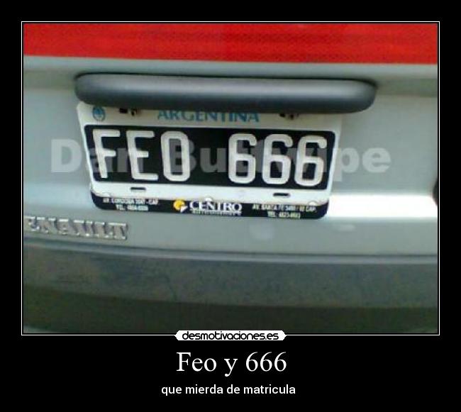 Feo y 666 - 
