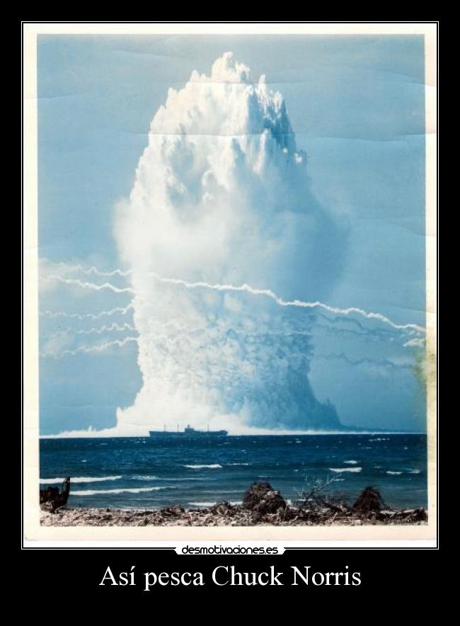 Así pesca Chuck Norris - 