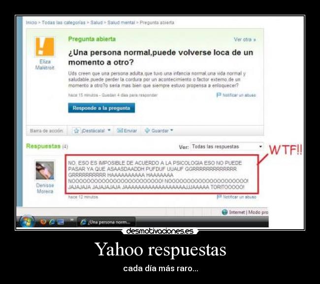 Yahoo respuestas -