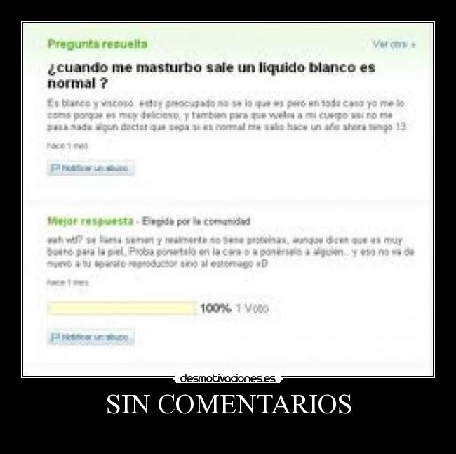 SIN COMENTARIOS - 
