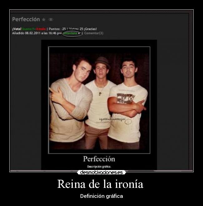 Reina de la ironía  - 