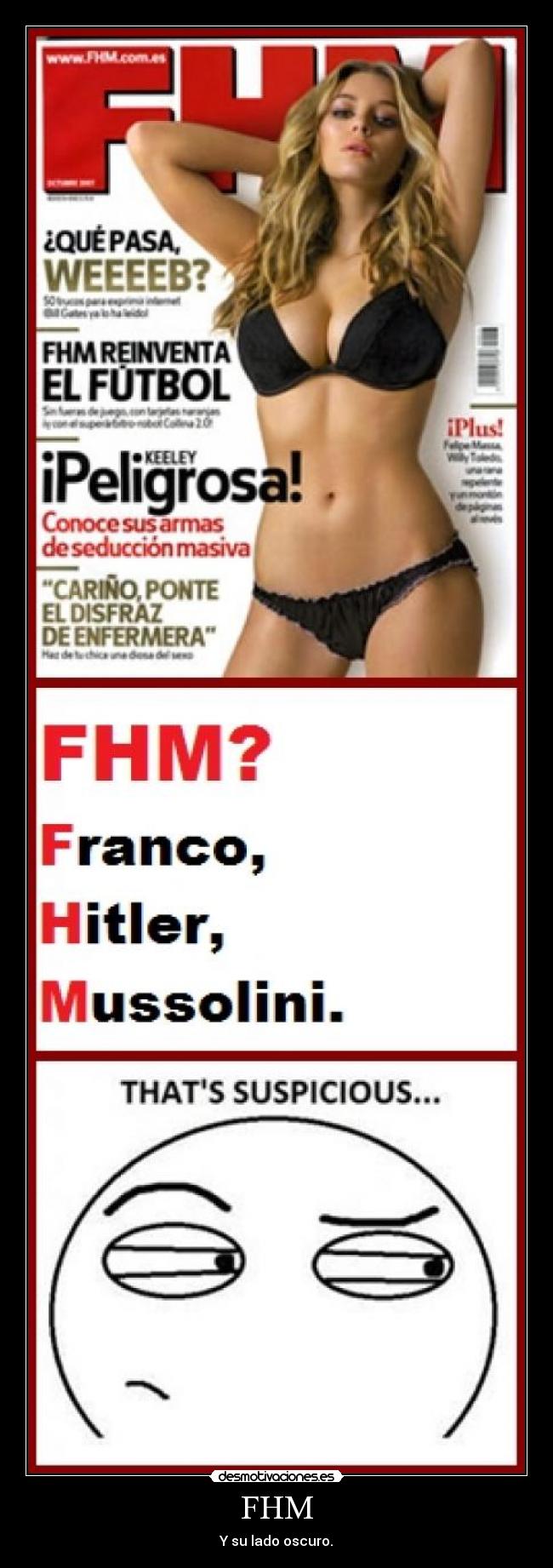 FHM - Y su lado oscuro.