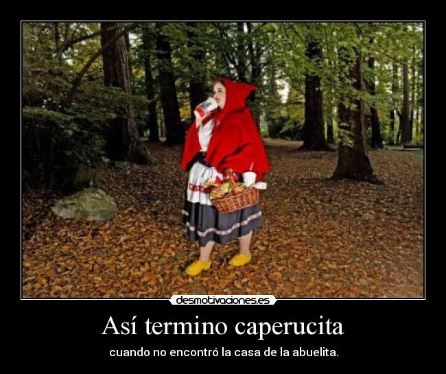 Así termino caperucita - 