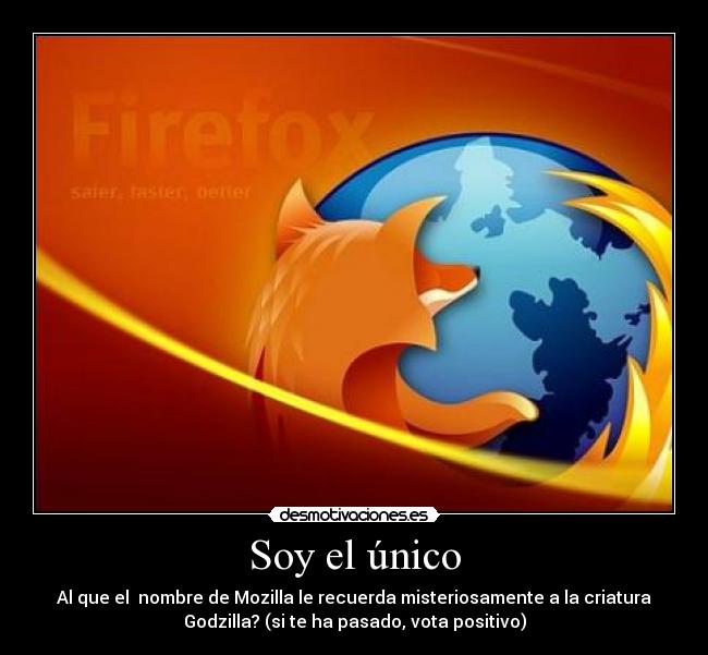 carteles mozilla godzilla misteriosos parecidos desmotivaciones