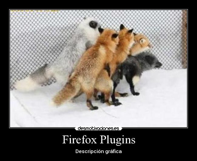 Firefox Plugins - Descripción gráfica