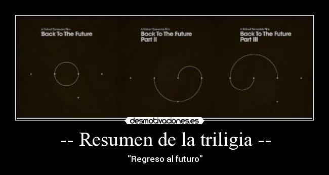 -- Resumen de la triligia -- - Regreso al futuro