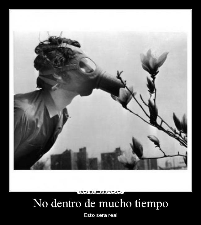 No dentro de mucho tiempo -