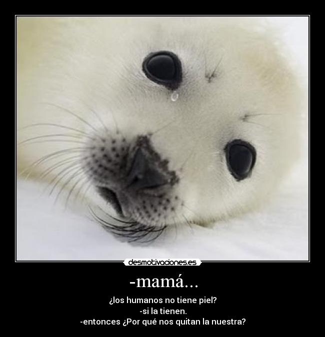 -mamá... -