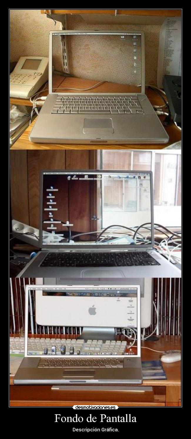 Fondo de Pantalla - Descripción Gráfica.