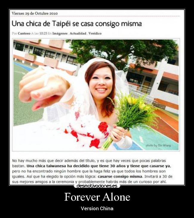 Forever Alone - Version China