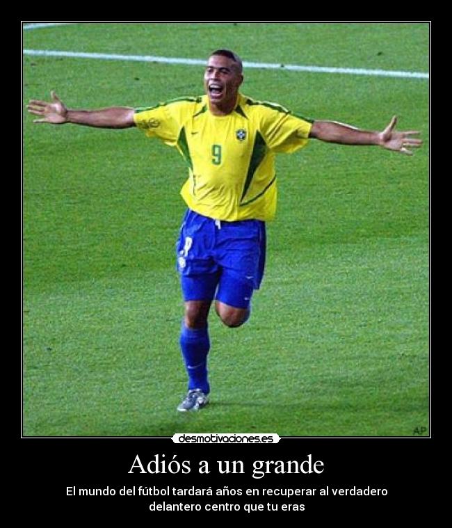 Adiós a un grande -