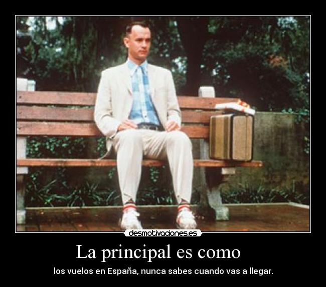 La principal es como   - 